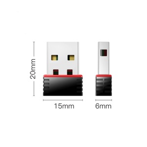无线2.4Ghz 150Mbps LAN网卡Realtek Wifi驱动程序迷你usb wifi适配器适用于PC - Product Image 3