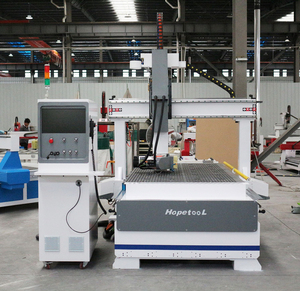 Jinan 4x8 madera 4 ejes Cnc Router 1325 corte grabado madera, acrílico Pvc máquina con cambiador automático de herramientas - Product Image 5