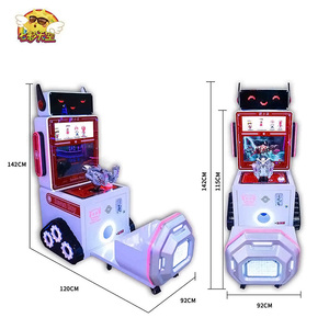 4つの主要なテーマゲーム、安全なデザイン、美しく耐久性のある子供用ゲーム機コイン式 - Product Image 1