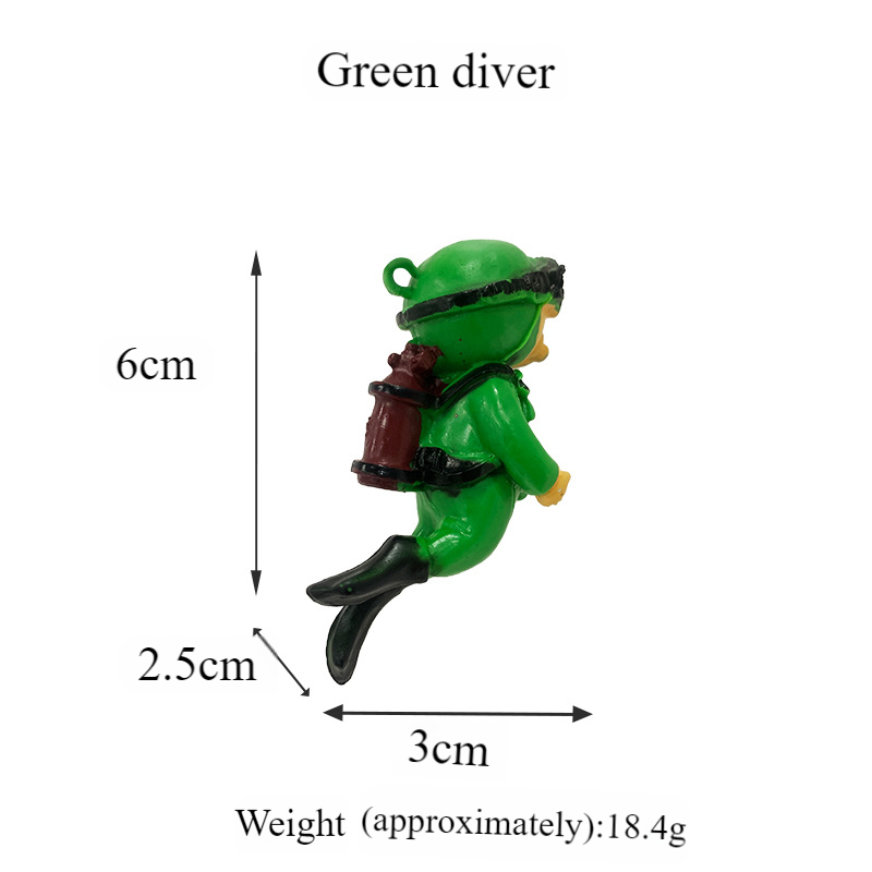 Green diver