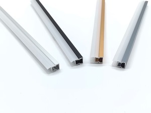 埋め込み式アルミニウムLEDストリッププロファイル石膏ボード設置天井用壁フレキシブルアルミニウムストリップライトプロファイルチャンネル - Product Image 4