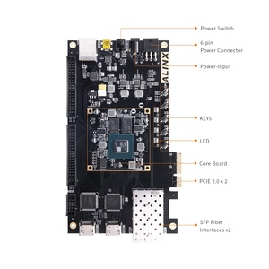 ALINX AX7A035 FPGA scheda di sviluppo Xilinx Artix-7 XC7A35T con A7 SoMs XC7A 35T SFP PCIe Xilinx Fpga Kit di sviluppo - Product Image 2