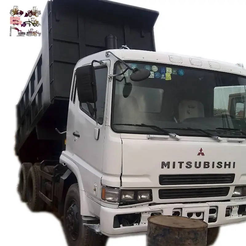 Caminhão de descarga 25ton original japonês fabricado barato mitsubishi �� 6*4 caminhão de descarga barato à venda na china
