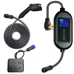 V2L adaptörü ile Type1 J1772 taşınabilir elektrikli araç şarjı seviye 2 j1772 MODE2 elektrikli araç şarjı - Product Image 3