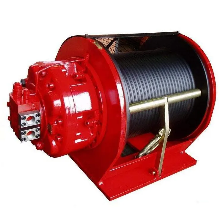 Warm Gear Lifting Hydraulic Winch 10ton 8ton für Kran