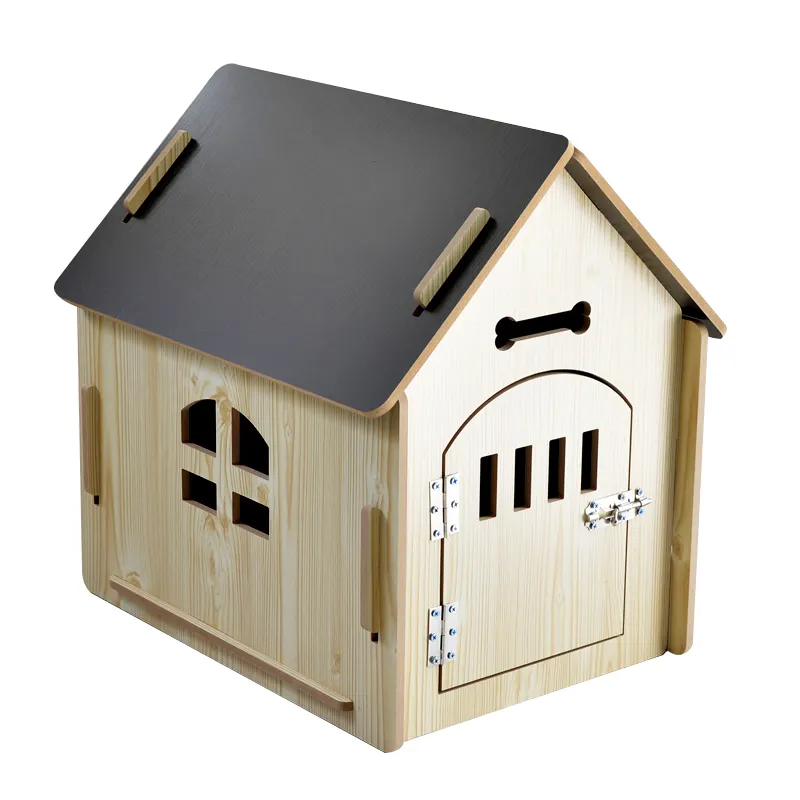 Produttore all'ingrosso vendita calda casa in legno casa di lusso per animali domestici per cani di gatto