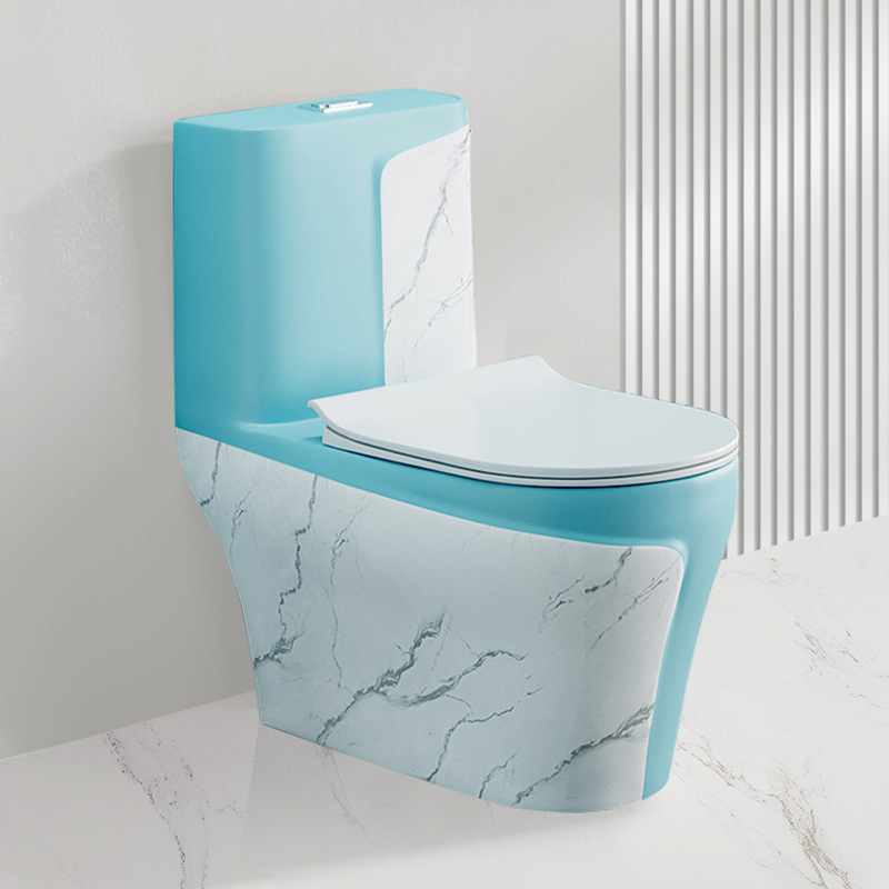 Cheongsam rond-bleu calme