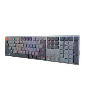 TOPSTYLE-Caja de teclado con interruptor corto rojo, caja mecánica de color para juegos, USB 2,0 CN de aluminio, RGB, OEM - Product Image 3