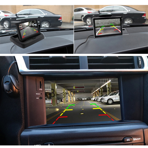 Eu Frame Camera Front and Rear Side View Camera Not Include Monitor System Wireless Car <strong>Reverse</strong> 6 Probes <strong>Sensor</strong> Visible Radar - Product Image 6