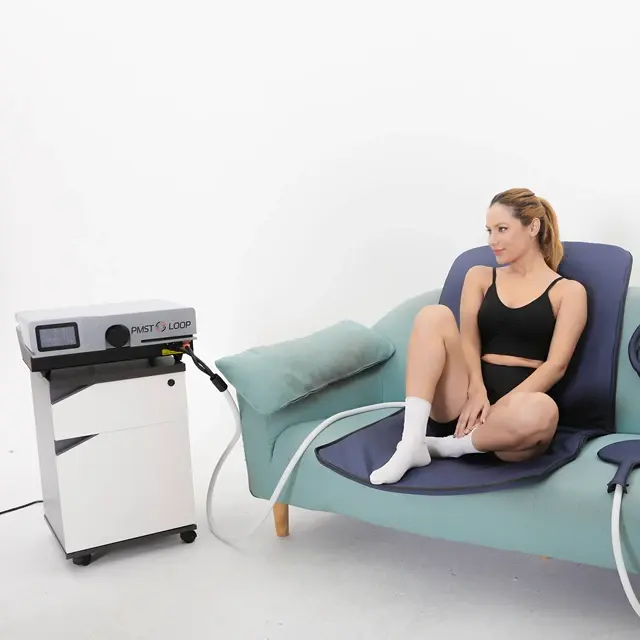 Appareils de thérapie Pemf avec tapis magique et boucle papillon pour la physiothérapie en salon et à domicile