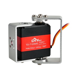 20Kg Digital <strong>Servo</strong> Dual Shaft Steel Gear TD-7120MG Robot <strong>Servo</strong> With U-shape Bracket for DIY Robotics Mechanical Arm DIYmall - Product Image 1