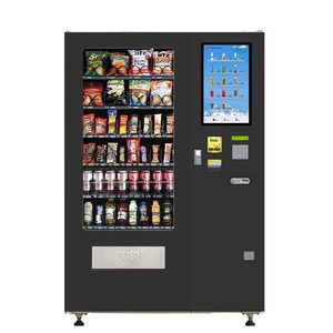 JSBS VCM3-4000C 22英寸触摸屏无现金零食和饮料自动售货机 - Product Image 1