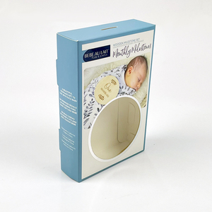 Kleine billige benutzer definierte Papier box Papier Geschenk Boite Box mit klarem Fenster deckel Karton Verpackungs boxen - Product Image 3