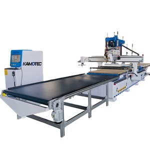 CNC-Maschine Holzfräsen automatisches Be- und Entladesystem für Küchenschrankherstellungsmaschine 2030 Möbel verschachteln Cnc-Fresenmaschine - Product Image 1