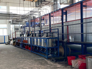 קו מכונת מקצף מזרן רציף עם רכיבי ליבה מנוע Plc