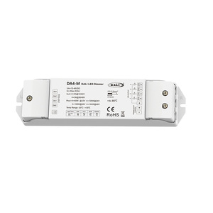 Skydance DT 100V-240VAC DALI AC Triac диммер 1-канальный 150W-360W цифровой дисплей Push Dim DALI-2 светодиодный контроллер полосы - Product Image 1