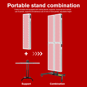 TGA MDL-Zertifikat 610-850nm PDT-Maschine in medizinischer Qualität Ganzkörper-Nahinfrarot-LED-Lichttherapie gerät Rotlichttherapie-Panel - Product Image 6