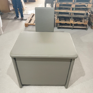 现代行政办公书桌家具软包防撞谈话桌，具有可扩展功能 - Product Image 4