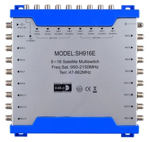 9x16สแตนด์อโลนดาวเทียมมัลติสวิตช์ diseqc สัญญาณ2.0 9IN 16เอาท์พุทสวิตช์ - Product Image 2