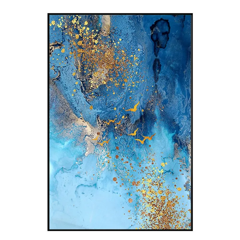 Modern abstract design art microspray drawing room wall art canvas poster painting