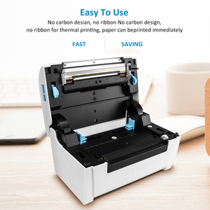 Màu Xanh răng USB máy tính để bàn trực tiếp nhiệt 4*6 inch vận chuyển máy in nhãn impresora de etiquetas - Product Image 5