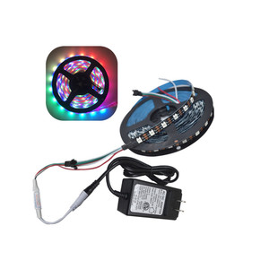 ชุดแถบไฟ LED 600LED 12V 10M 20คีย์รีโมทคอนโทรลอัจฉริยะไฟ LED 5050 RGB - Product Image 1