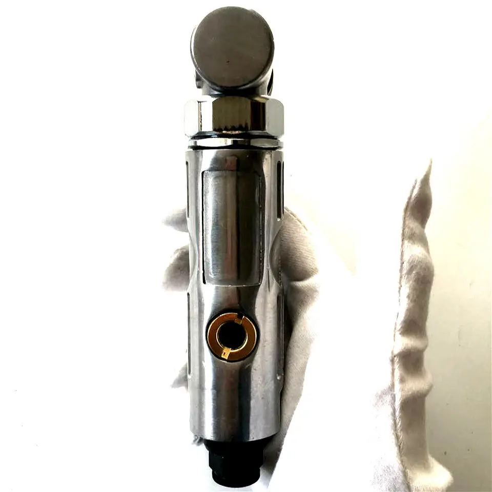 Pistola de aire neumática de alta velocidad, herramienta de perforación para agujeros, 1/4 ", 0,6-6,36mm, 90 grados