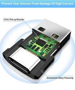 อะแดปเตอร์ Type C USB C ตัวเมียเป็น USB2.0ตัวผู้แปลง OTG - Product Image 4