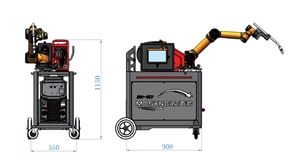 High Quality 6 Aixs Collaborative Cobot Articulated <strong>Robots</strong> Pick and Place Station for <strong>Loading</strong> and <strong>Unloading</strong> - Product Image 2
