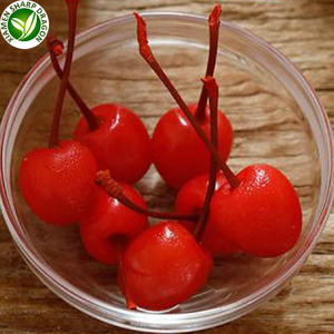 Sharp Dragon Red Cherry สไตล์ Thai Fruit 1 Ton DRY agible Chinese อาหารกระป๋อง3ปีเก็บรักษาด้วยน้ำเชื่อม - Product Image 3