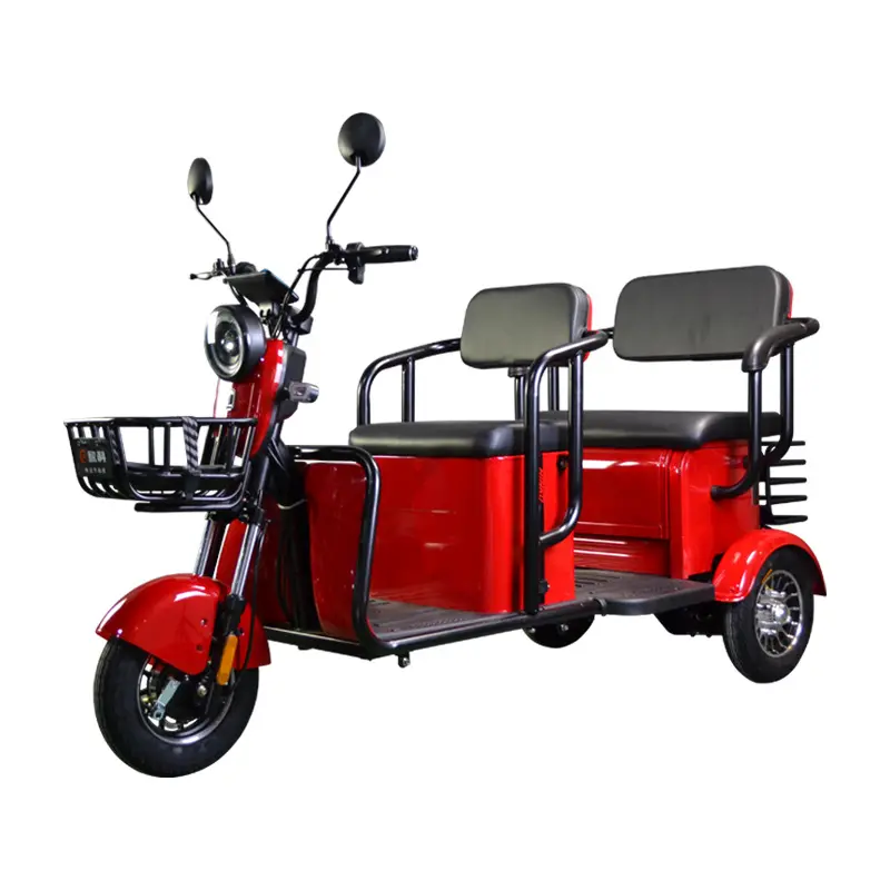 دراجة كهربائية ثلاثية العجلات للبيع للكبار سيارة ركاب 3 عجلات قابلة للطي وشحن سكوتر التنقل الكهربائي ثلاث عجلات 12 فولت