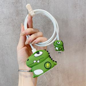 漫画18/20W PVC EU US UK充電器ケースカバーケーブルプロテクターすべての電話用