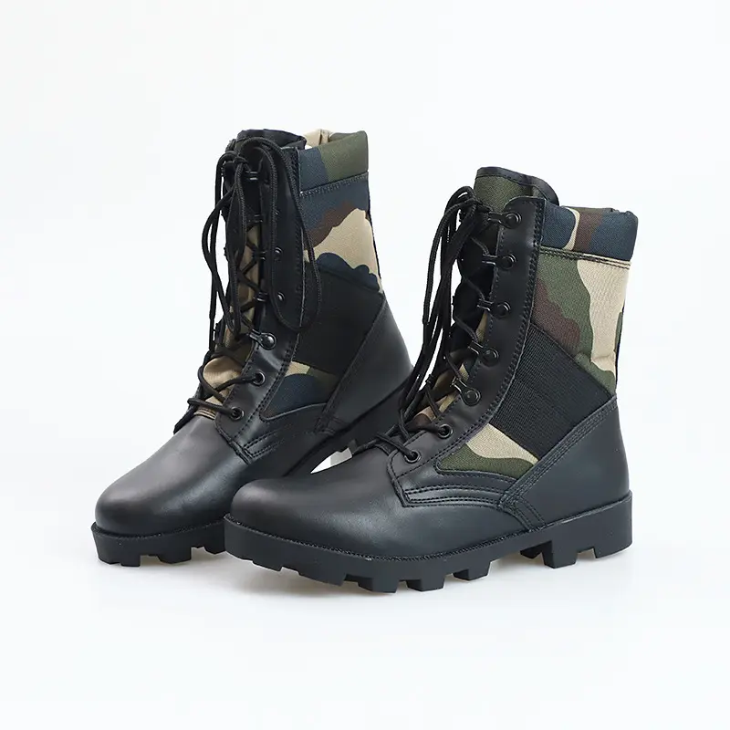 Высококачественные мужские тактические рабочие ботинки черные боевые ботинки для мотоцикла походная оборонная обувь