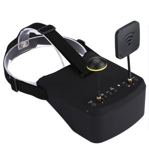 Gafas FPV 800D 5 pulgadas 40ch 5,8 GHz con DVR incorporado y diseño de monitor dividido - Product Image 1