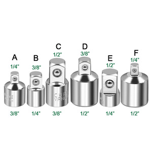 <strong>1</strong> Pcs Socket Adapter Ratchet Wrench Adapter the <strong>Header</strong> Spiny Wheel Wrench <strong>1</strong>/2 3/<strong>8</strong> <strong>1</strong>/4 CR-V Chrome Vanadium Steel - Product Image 2