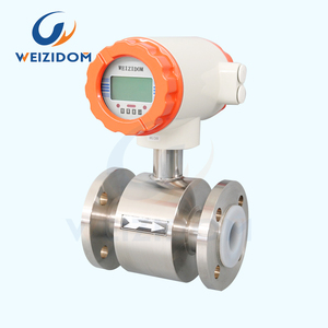 Agua residual LCD Digital 4-20mA Pulso RS485 Salida Remoto Integrado Caudalímetro electromagnético - Product Image 2
