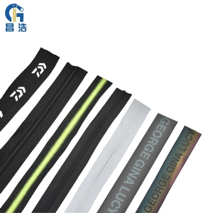 High Quality <strong>Nylon</strong> Zip <strong>String</strong> Pullers <strong>with</strong> Personalised Reflective Tape Open-End Clothes Zipper Head - Product Image 5
