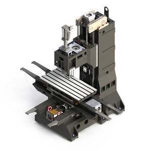 Ventas al por mayor Vmc 850 Fresadora vertical Fresadora CNC de metal de escritorio de 5 ejes con precio barato - Product Image 4