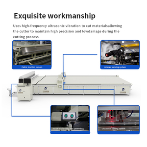 <strong>RI</strong> DONG Fully Automatic Ultrasonic Zip Screen Blinds Cutting Table - Product Image 5