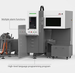 JQ激光器KS120 1500w 2000w 3000w自动进料金属管光纤激光切割机