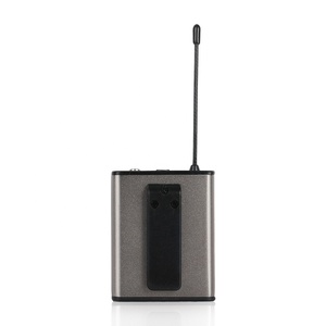 Bán Buôn Uống Kim Loại Ve Áo Tai Nghe Không Dây Uhf Hidden Microphone Hệ Thống - Product Image 4