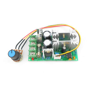 <strong>DC</strong> <strong>motor</strong> <strong>speed</strong> regulator 12V 24V 36V 48V High power drive module <strong>PWM</strong> <strong>Motor</strong> <strong>speed</strong> <strong>controller</strong> 20A current regulator - Product Image 1