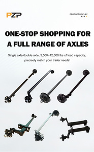 Xe tải Trailer phần Xoắn trục cho ATV rvs 3000kg bền Trailer trục lắp ráp - Product Image 6