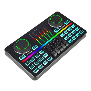 OEM Studio Recording Dual Live Broadcast <strong>Audio</strong> Interface D9 48V Supply USB Type C Sound Card and BM700 <strong>Microphone</strong> - Product Image 5