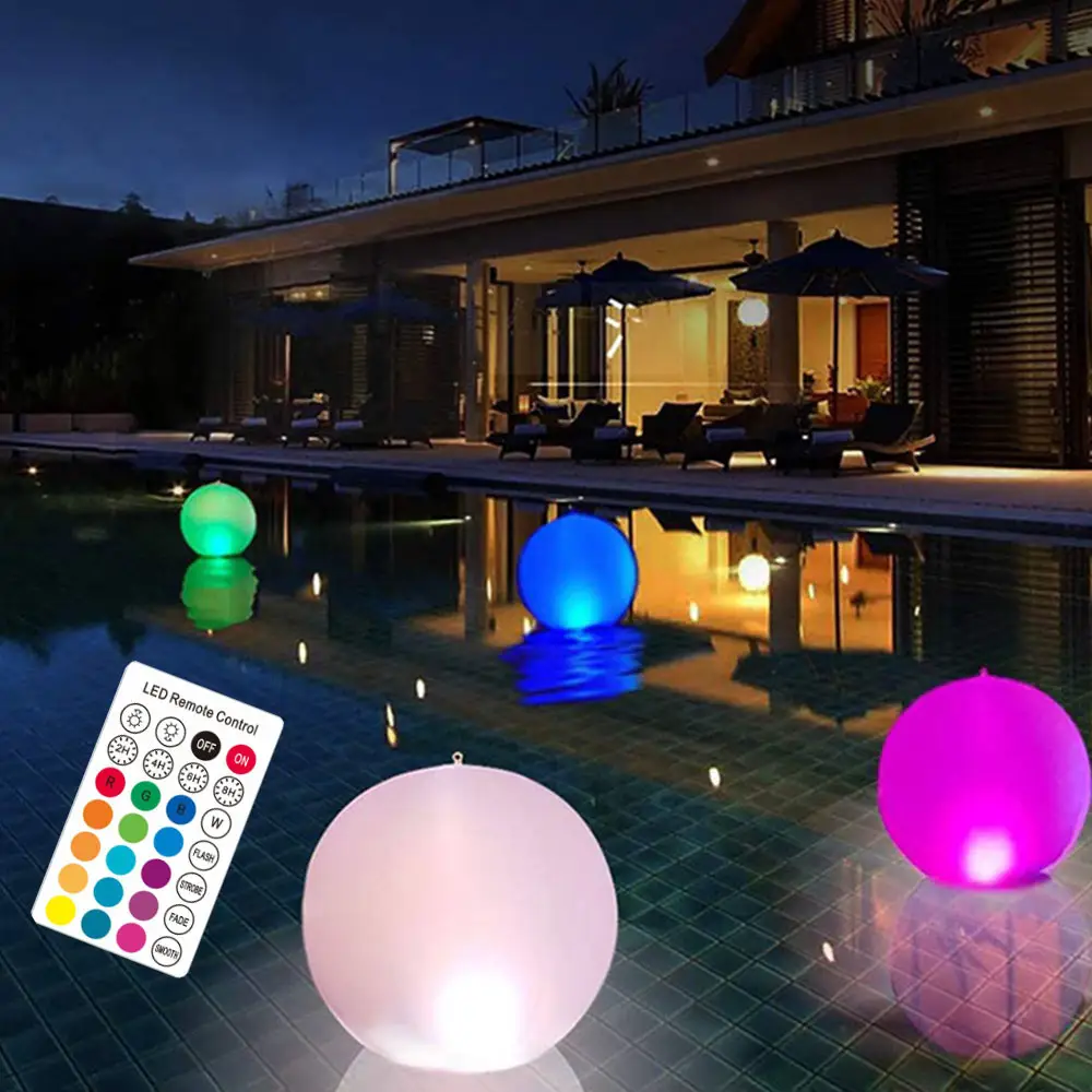 Fernbedienung Wasserdichte Pool leuchten LED Unterwasser Solar Schwimmbad LED Licht