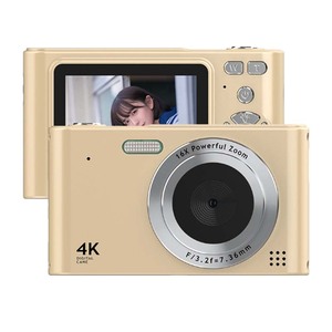 4K dijital kamera 16x dijital zoom 2.4 inç IPS ekran dijital kamera HD fotoğraf Video kaydı CCD kamera - Product Image 5