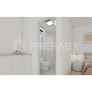 PrefabX adu房屋翻盖迷你20英尺房屋现代移动预制小房子