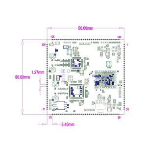 OEM Oolite V8.1 Wi-Fi5 MT7621DAT Dual-Ban-Modul Router Gateway IoT-Lösung WLAN-Modul unterstützt OpenWRT-Hausa utomation