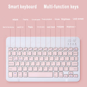 2021 Hot Selling Windows <strong>Android</strong> IOS Wireless BT Mini <strong>Keyboard</strong> for PC Mackbook <strong>Notebook</strong> iPad Samsung Tablet Mouse <strong>Keyboard</strong> - Product Image 4