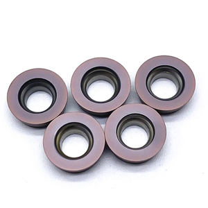 WKETEM Runde CNC Fräse insatz RPMT10T3MOE-JS VP15TF für Edelstahl-Verarbeitung - Product Image 5